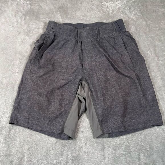 Lemon Other - Lululemon Men's Gray Athletic Shorts Size S Lined Elastic Waist Casual‎ See Note